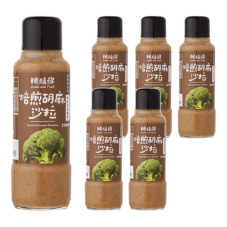 KOKUMORI 穀盛 脆綠鮮沙拉 焙煎胡麻, 220ml, 6瓶