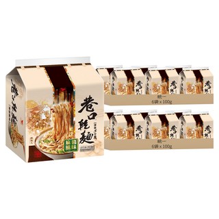 統一 巷口乾麵 麻醬風味 100g, 48包