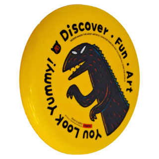 mideer 軟fufu運動飛盤 3歲以上適用, 你看起來好像很好吃, 1個