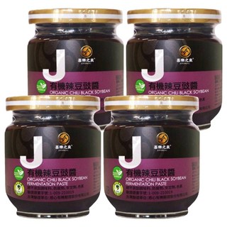 JOYSPRING 喜樂之泉 有機辣豆豉醬, 180g, 4罐