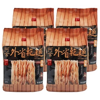 阿舍食堂 外省乾麵 油蔥 非油炸麵條, 20包