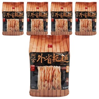 阿舍食堂 外省乾麵 油蔥 非油炸麵條, 25包