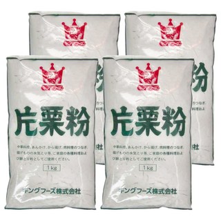 King Foods 王印 片栗粉 馬鈴薯澱粉, 1kg, 4包