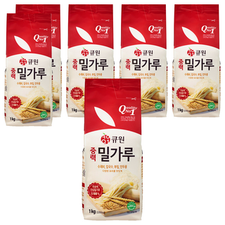 samyang 三養 Q.one 中筋麵粉, 1kg, 6個