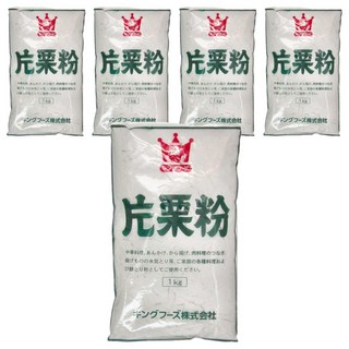 King Foods 王印 片栗粉 馬鈴薯澱粉, 1kg, 5包