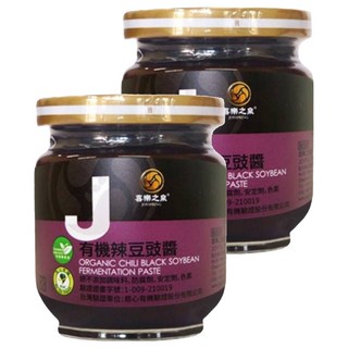 JOYSPRING 喜樂之泉 有機辣豆豉醬, 180g, 2罐