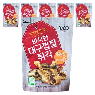 Ohs 傳統鱈魚皮脆片, 30g, 6個