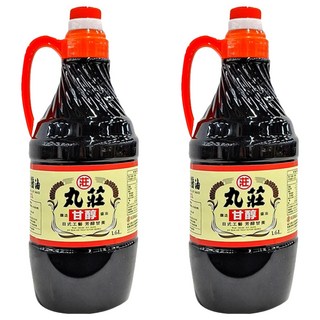 丸莊醬油 甘醇釀造 日式工藝 芳醇甘美, 1.6L, 2瓶
