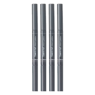 THe SaeM 得鮮 自然柔順持色眉筆, 眉筆+眉刷, 一筆快速完妝, 05 自然棕, 4支