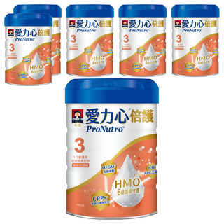 QUAKER 桂格 愛力心 倍護幼兒成長奶粉 1~3歲, 800g, 6罐