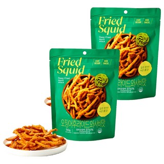 Modern House 炸魷魚條 芥末口味, 50g, 2包