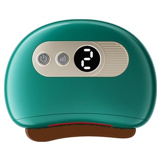 Reddot 紅點生活 智能溫感紅砭石按摩刮痧儀 附植萃精油, 單一商品, 寶石綠