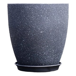 仿水泥盆, 深灰色, 1個