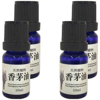 滿庭香 天然植物香茅油 10ml, 4瓶