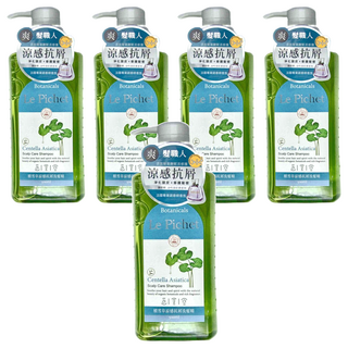 Le Pichet 髮職人 積雪草涼感抗屑洗髮精 500ml, 5瓶