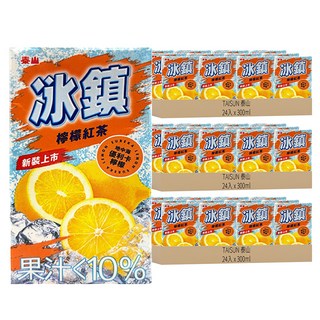 泰山 冰鎮檸檬紅茶 300ml, 72入