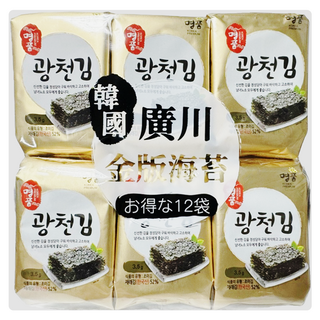 廣川海苔 12包, 42g, 1袋