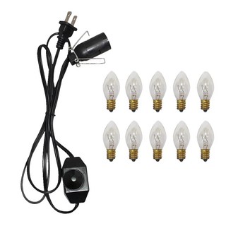 ROSE GEM 瑰麗寶 調光電線材料包 2w燈泡材料 10顆, 電線+燈泡, 1組