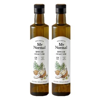 마이노멀 C8 MCT 오일, 500ml, 2개