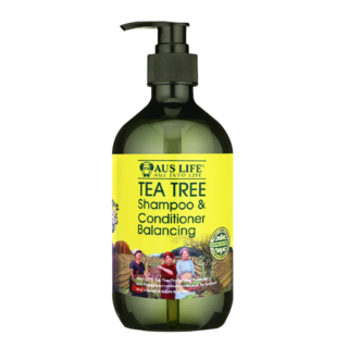 AUS LIFE 澳思萊 茶樹調理控油沐浴精露, 500ml, 1瓶