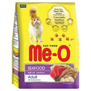 Me-O 咪歐 成貓 乾貓糧, 海鮮口味, 1.2kg, 1袋
