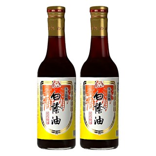 福松 白蔭油 古法精釀 全素者可食用, 520ml, 2瓶