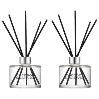 COCODOR 珂珂朵爾 Reed Diffuser 經典擴香瓶 擴香瓶 + 擴香棒5支, 森林書店, 200ml, 2組