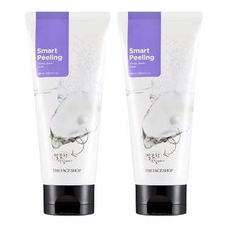 더페이스샵 스마트 화이트 쥬얼 필링, 120ml, 2개