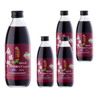 陳稼莊 即飲桑椹醋 加糖, 300ml, 5瓶