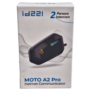 id221 機車安全帽藍牙耳機 MOTO A2 PRO, 2人對講, 藍牙5.2, Free size