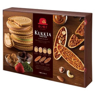 AKAI BOHSHI 紅帽子 法蘭酥&船形餅綜合禮盒, 286.5g, 1盒