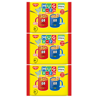 NISSIN 日清 馬克杯麵 4食入2味 日式美味小餐 快速出餐 適合工作、學習間隙 滿足日常輕食需求, 3袋