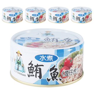 同榮 水煮鮪魚, 180g, 5罐