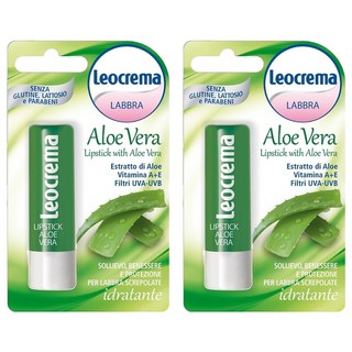 Leocrema 蕾歐瑪 潤唇膏, 5.5ml, 2支