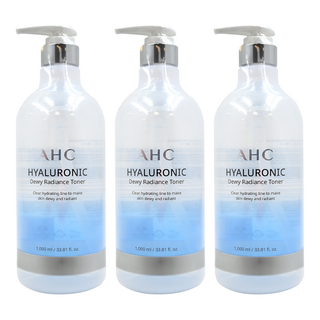 AHC 玻尿酸植萃保濕機能水, 1L, 3件