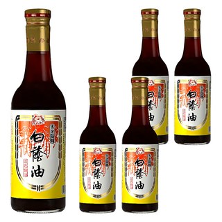 福松 白蔭油 古法精釀 全素者可食用, 520ml, 5瓶