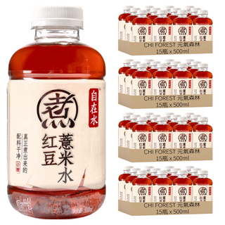 CHI FOREST 元氣森林 自在水 紅豆薏仁水, 500ml, 60瓶