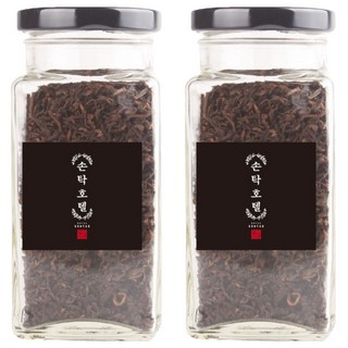 普洱茶葉補充瓶, 70g, 1入, 2個