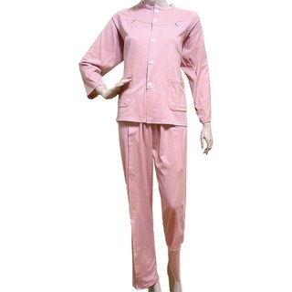 感恩使者 女款 護理服套裝/住院服 黏扣式 春夏款 100%棉