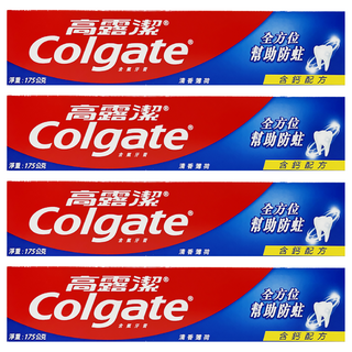 Colgate 高露潔 清香薄荷牙膏, 175g, 4條