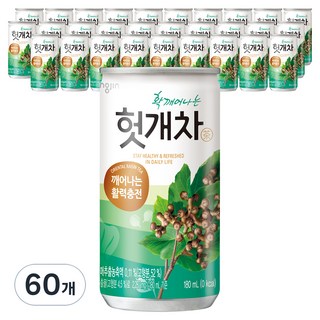 웅진 헛개차, 180ml, 60개