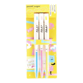 KUTSUWA 可旋轉色鉛筆 Set，三色一組，不滲色不透光，伸縮設計免削筆, 3色, 1組