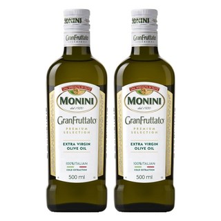 Monini Granfurtato 特級初榨橄欖油, 2個, 500ml