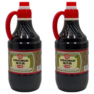 KIKKOMAN 龜甲萬 甘醇醬油, 1.6L, 2瓶