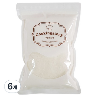 Cookingstory 乾燥椰子粉, 500g, 6個
