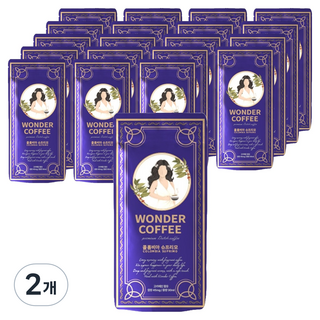 Helibean Coffee Wonder Pouch 哥倫比亞特級冰滴咖啡, 20入, 2個, 30ml