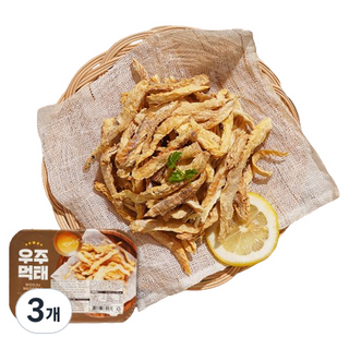 弘益商會 香酥宇宙墨太魚乾, 55g, 3個