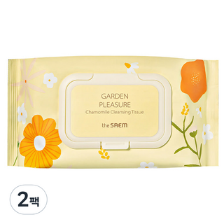 THe SaeM 得鮮 Garden Pleasure洋甘菊卸妝紙巾, 100件, 2個