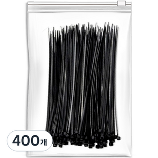 ender 軟式束帶, 黑色, 400個