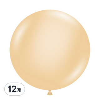 TUF-TEX 60cm 氣球, 腮紅粉, 12個